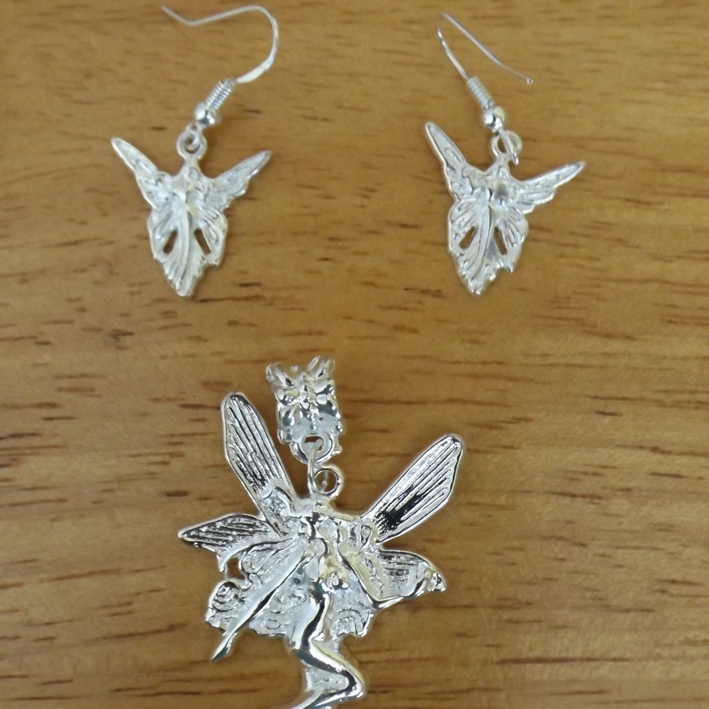 New fairy tail angel jewelry set (#1914)